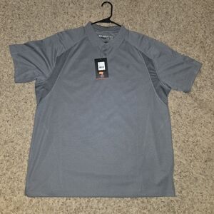 Men's ARIAT TEK Gray Polo Shirt